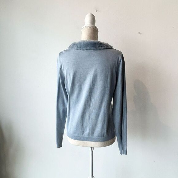L Silx by August Silx Powder Blue Long Sleeve - Picture 7 of 8